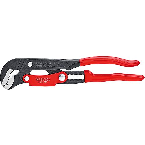 Pipe wrench S-jaw with rapid adjustment Anwendung 1