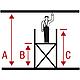 Échafaudage roulant ProTec, hauteur de travail env. 7,30 m Anwendung 5