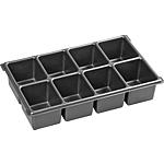 Small part insert, 8 compartments, suitable for XL-BOXX®