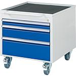 Mobile pedestal Series 7000 with 3 drawers