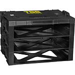 TBS i-BOXX Rack 3-fold, black/grey