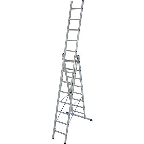 Multi-purpose rung ladder, three-part Standard 1