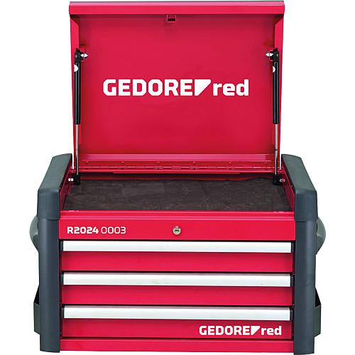Werkzeugtruhe GEDORE red mit 3 Schubladen