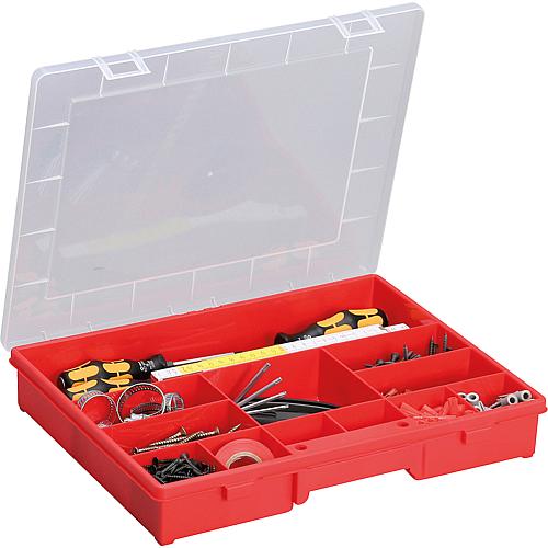 Assortment box, red Anwendung 1