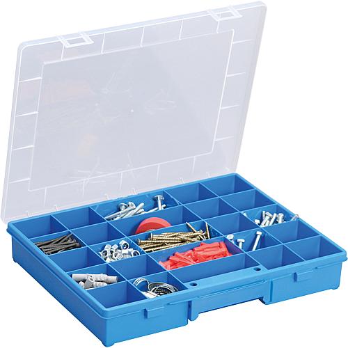 Boîte d´assortiment, bleu