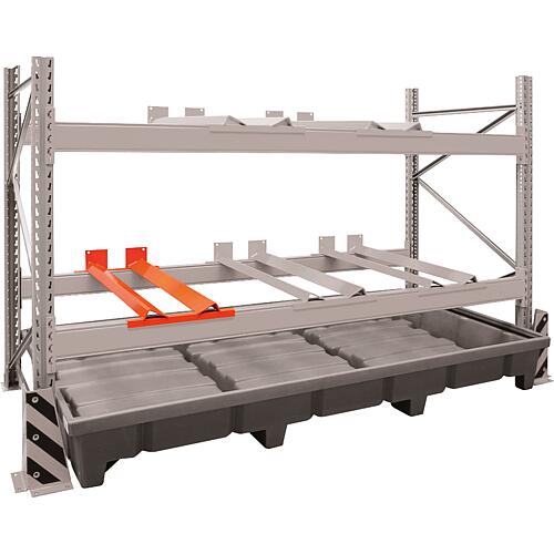 Drum support for ARTUS pallet racking Anwendung 2