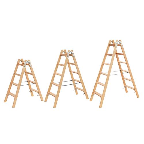 Double stepladder - wood