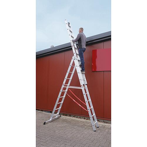 Step-rung multi-purpose ladder TRBS three-part Anwendung 1