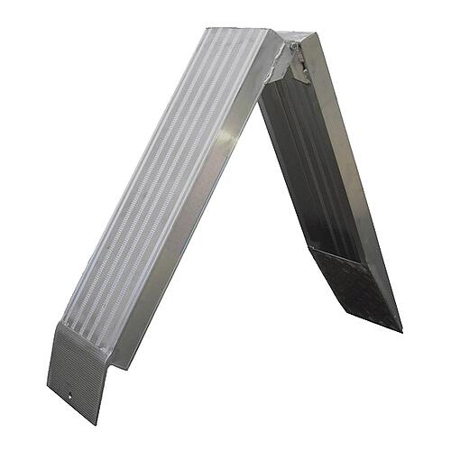 Rampes de chargement en aluminium, pliables sans rebord latéral Anwendung 1