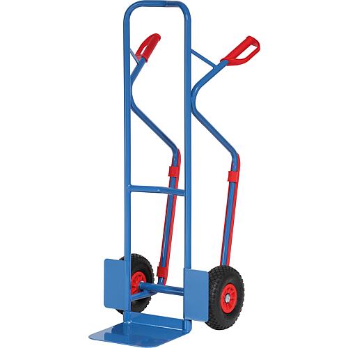 Hand truck fetra® B1330P, max. load 300kg, polyurethane tyres