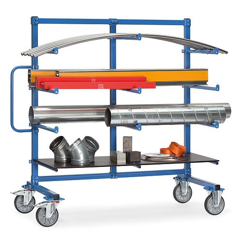 Support arm trolley one sided Anwendung 1