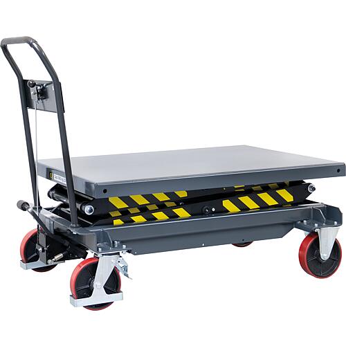 Lifting table trolley fetra® 6838 Load capacity 1000 kg Lifting range 520-2000mm