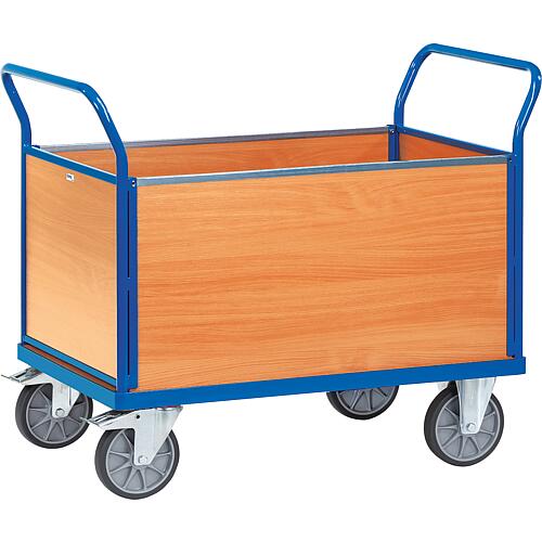 Four-wall trolley fetra® 2552 600 kg Load area 1000 x 650 mm