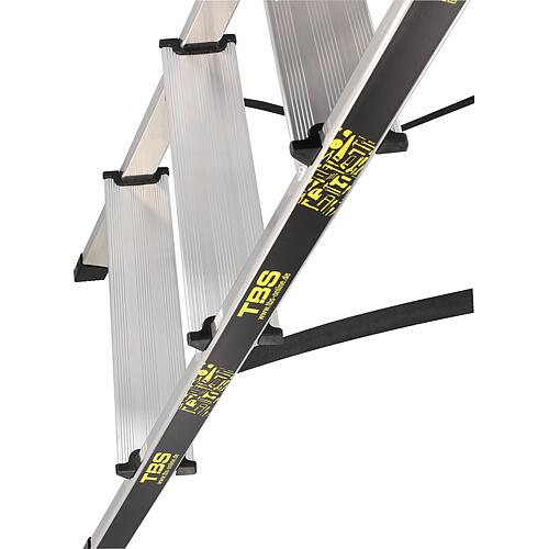 TBS stepladder double ladder 2 x 4 steps