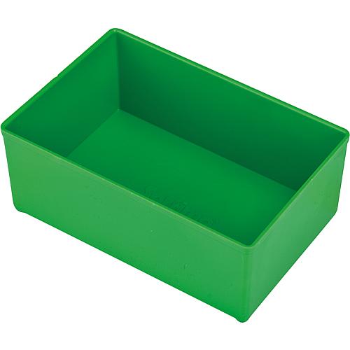 Inset box green D3 for drawer I-Boxx+L-Boxx 102 156x104x63 mm