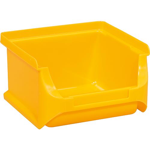 Semi-open front storage container yellow WxDxH 102x100x60mm ProfiPlus Box 1