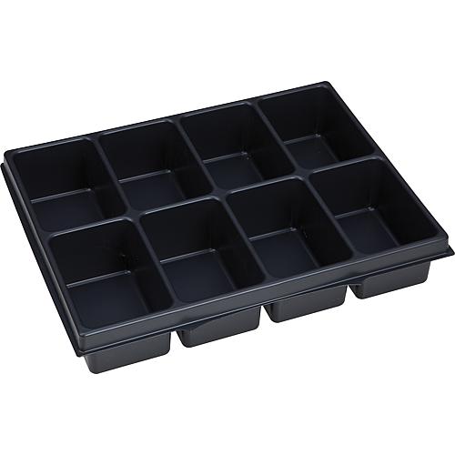 Small part insert, 8 compartments, suitable for i-BOXX® 72 H3 and drawer 72 Standard 1