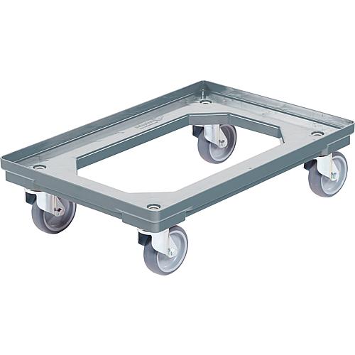 Transport trolley suitable for Euro boxes Standard 1