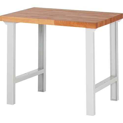 Workbench 7000-1 Series BASIC-7 with solid beech worktop (H) (mm): 40 Standard 1