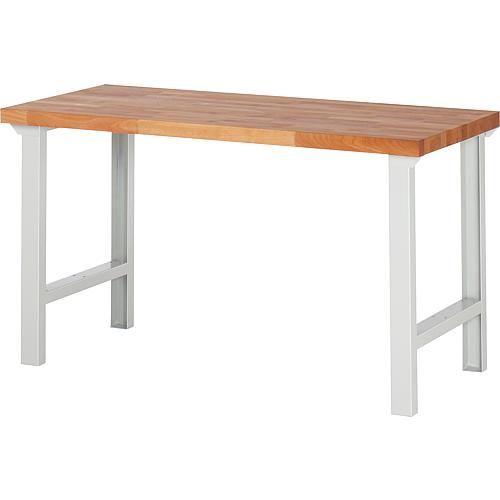 Workbench 7000-1 Series BASIC-7 with solid beech worktop (H) (mm): 40 Standard 2