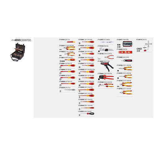 Electrical tool box, Professional, 80-piece Anwendung 1