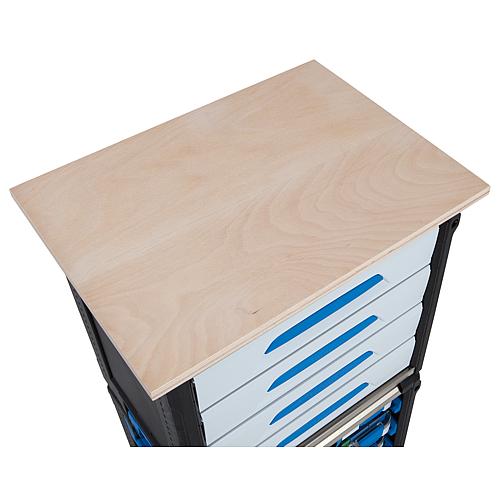 Worktop APL 24, closed, suitable for WorkMo width 2 Standard 1