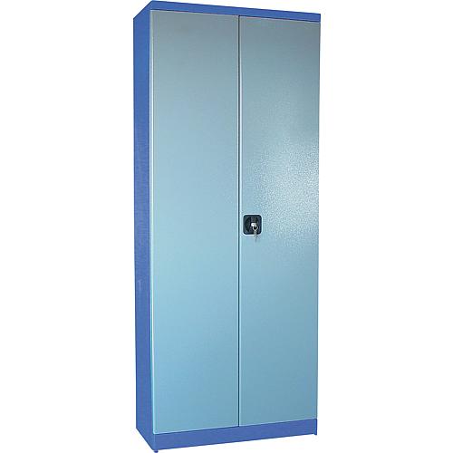 armoire a outillage 2 portes avec 4 etageres 780x380x1920 mm