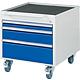 Mobile pedestal Series 7000 with 3 drawers Standard 1