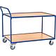 Light table trolley fetra® 2746, loading area 1200x800mm