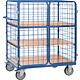 Shelf trolley fetra® 8483-3DE 1552 mm high Loading area 1200 x 800 mm