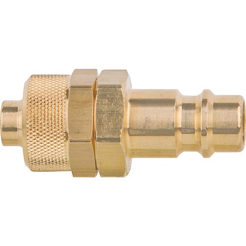 Compressed air plug-in nozzle, low-pressure series NW 7.2, for plastic hose Standard 1