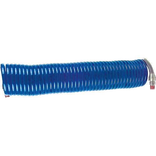 Compressed air spiral hose made of nylon