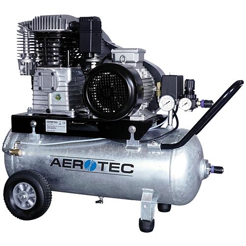 Piston compressor Aerotec 690-60 Z Pro, with 60-litre boiler