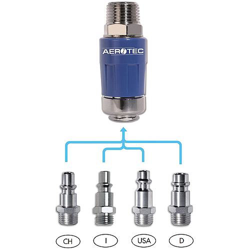 Sicherheitskupplung Aerotec EASY SAVE PRO mit AG Anwendung 2