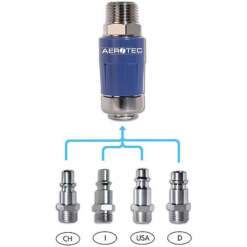 Safety coupling Aerotec EASY SAVE PRO with IT Anwendung 2