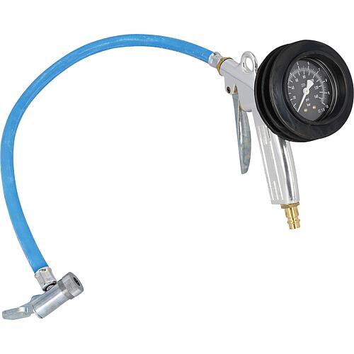 Tyre gauge Standard with lever nipple max operating pressure 10 bar