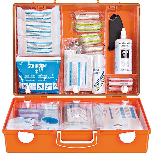 First aid kit special for building site Size: 400 x 300 x 150 mm