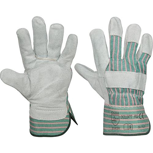 Gants de travail cuir de vachette taille 10,5