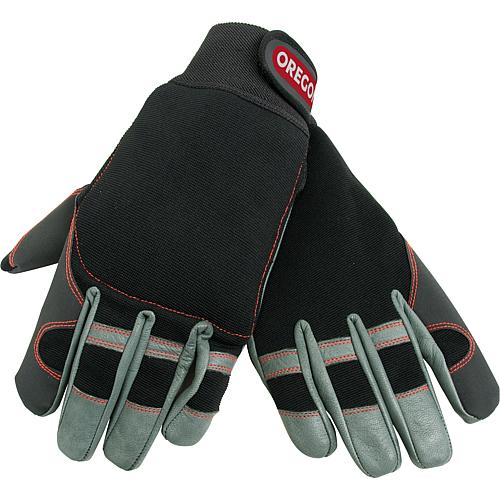 Cut-protection gloves OREGON size XL, with protection for the left hand