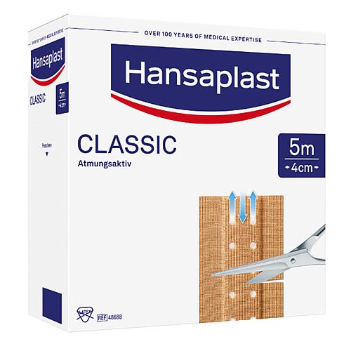 Wound plaster, Hansplast CLASSIC 5 m x 4 cm