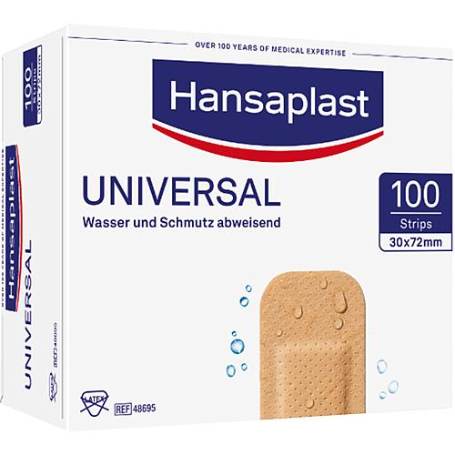 Universal plaster Hansaplast UNIVERSAL Strips 3.0 x 7.2cm 100 pcs