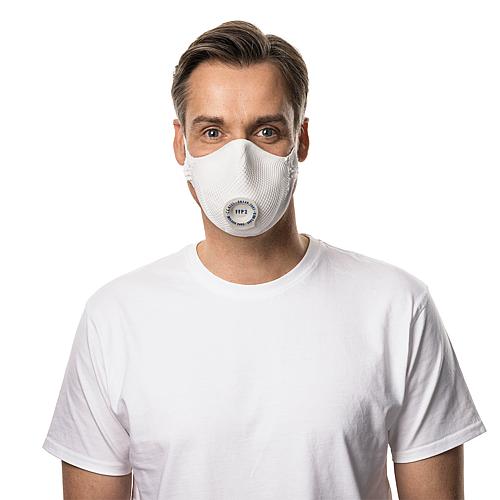 Reusable respirator mask Smart Solo series, FFP2 NR D with climate valve