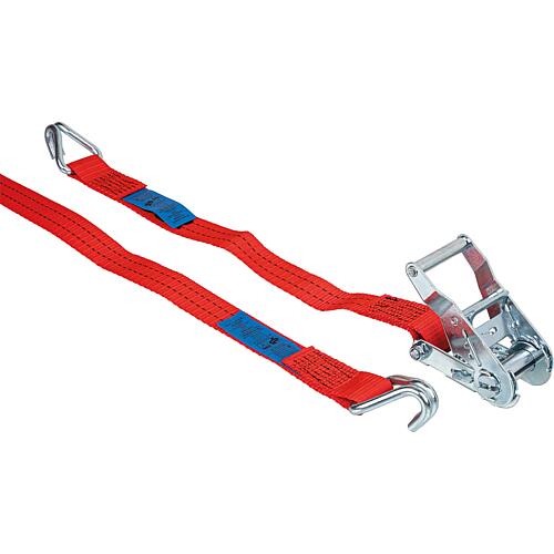 Ratchet lashing strap, two-piece, Classic Heavy Standard 1