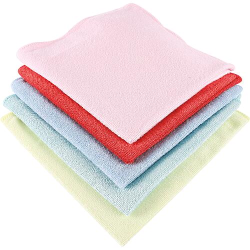 Microfibre cloth set Mensch Micro Master, 317641, PU=5 pieces