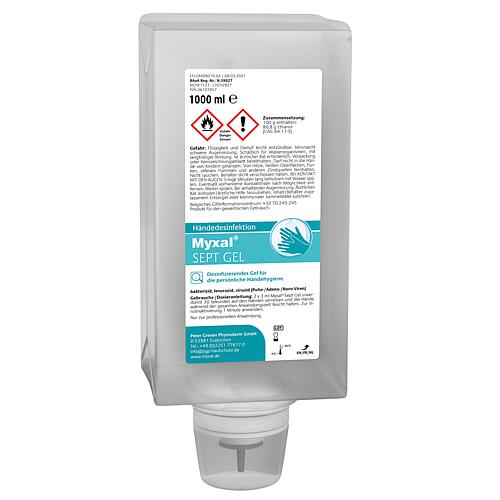 Hand sanitiser Sept Gel Standard 3