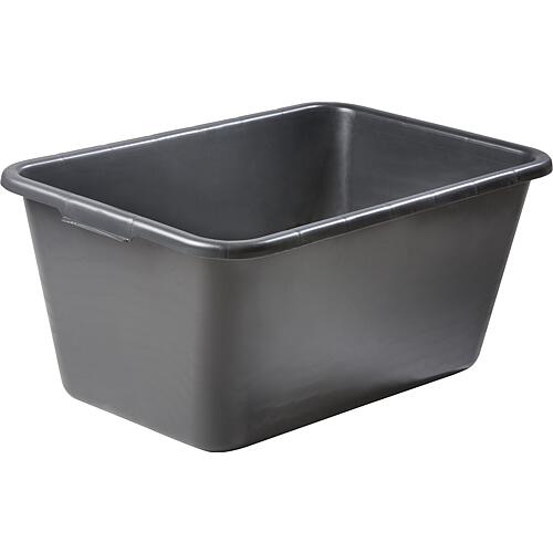 Mortar box 65 litres black, PU = 3 units