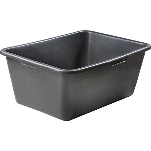 Mortar box 90 litres black, PU = 3 units