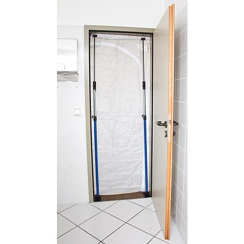 Premium dust protection pocket door set