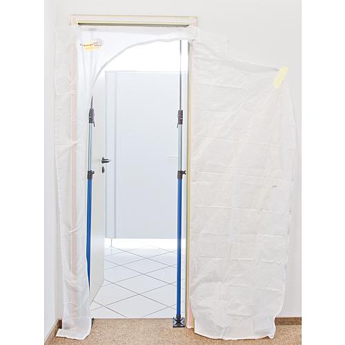 Premium dust protection pocket door set