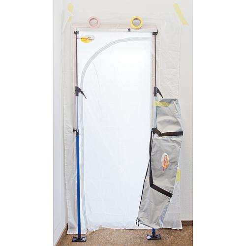 Dust protection pocket door Premium up to 2750 room height incl. carrying case